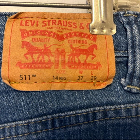 Levi’s 511 kid size 14 (W27” L29”) - Picture 4 of 5